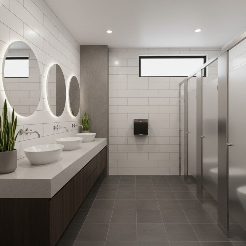 Industrial Bathroom Renovation in Charleston, SC